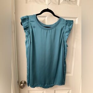 Maurices Blue Casual Top XL